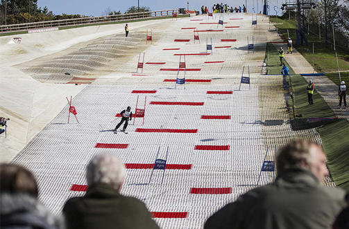 Что такое сухой материал горнолыжного склона?