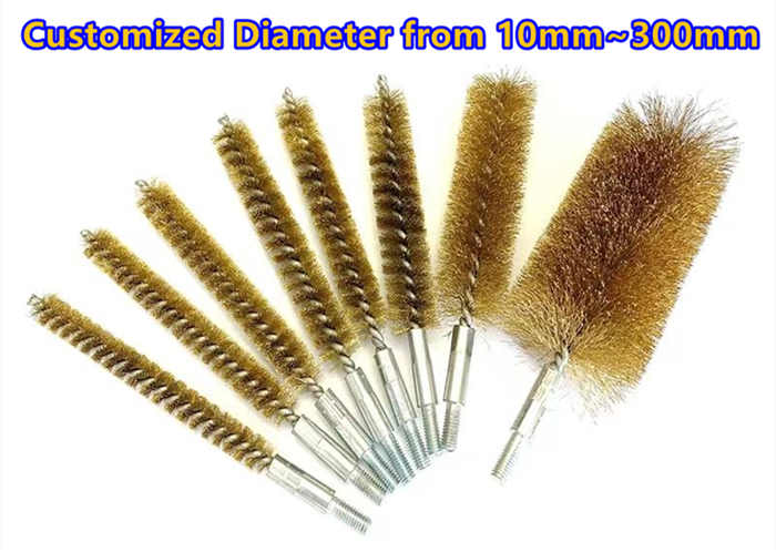 Custom Brass Tube Brush Custom Brass Tube Brush